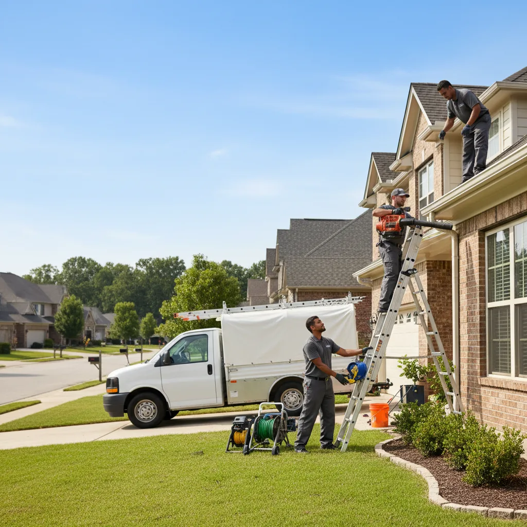 Home Gutter Service in Pilot Point, TX near me
